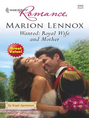 cover image of Wanted: Royal Wife and Mother